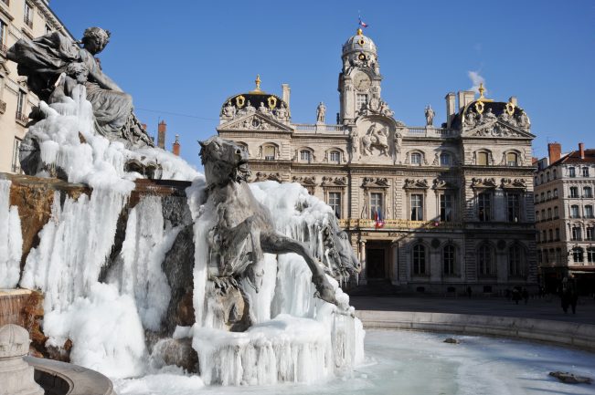 La fontaine Bartholdi gelée en 2012©TRISTAN PARET  (8)