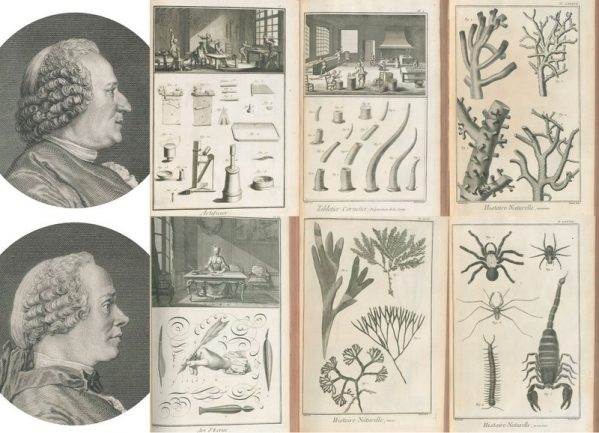 Diderot d'Alembert montage Encyclopédie