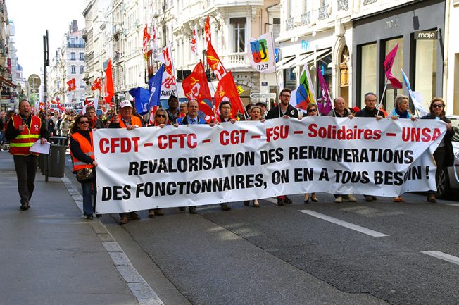 Manifestation fonction publique