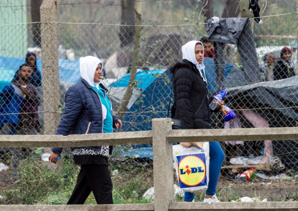 Des migrants à Calais