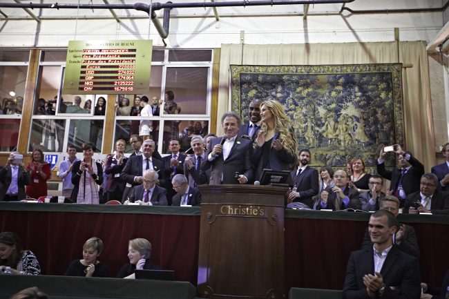 vente aux enchères des vins des Hospices de Beaune