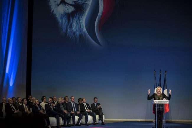 Congrès FN 2014 Lyon Marine Le Pen