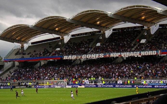 stade Gerland tribunes