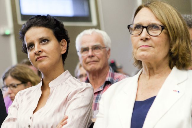 Najat Vallaud-Belkacem & Françoise Moulin Civil