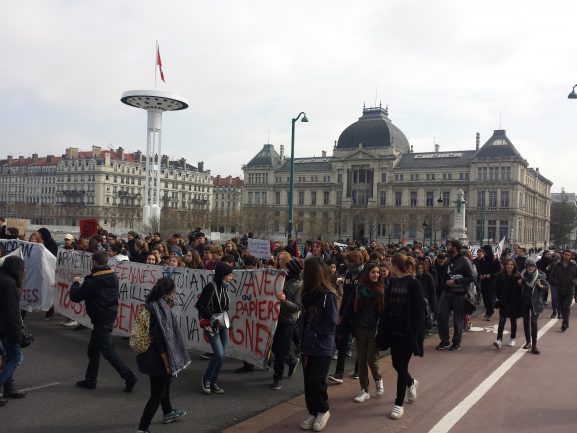 Manifestation contre la loi El-Khomri 17 mars 2016