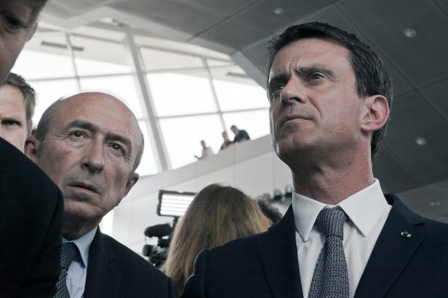 Gérard Collomb et Manuel Valls