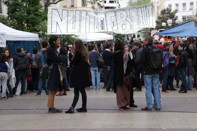 Nuit debout Lyon © Mathilde Delacroix