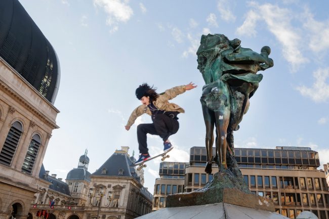 skateur à Lyon