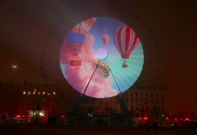 Fête des lumières 2016 Bellecour 1