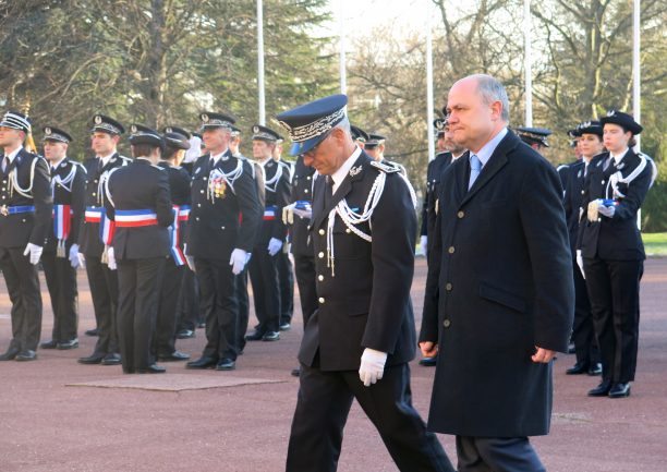 Bruno Le Roux au baptême de la 68e promotion de commissaires de police