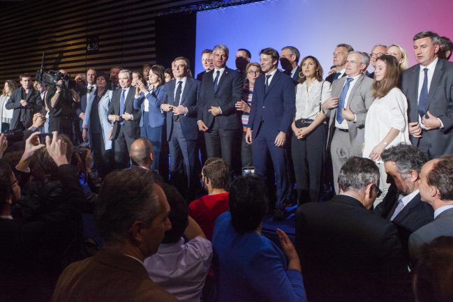 François Fillon en meeting à Lyon