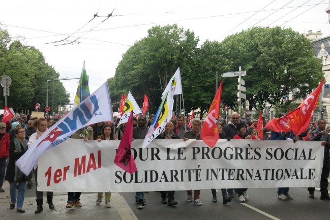 Manifestation 1er mai 2017