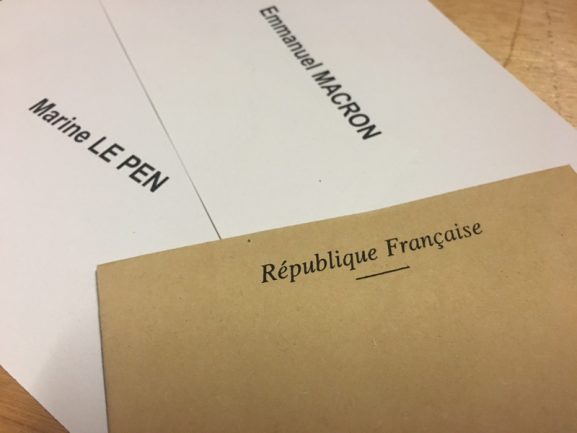 vote présidentielle 2017 bulletins