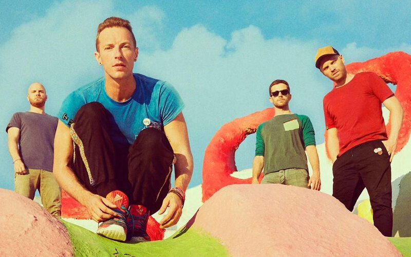 Le groupe Coldplay en concert à Lyon en 2024