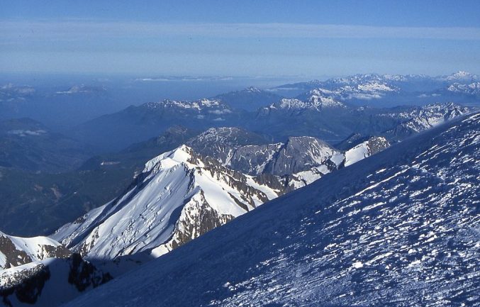 Le sommet mont Blanc