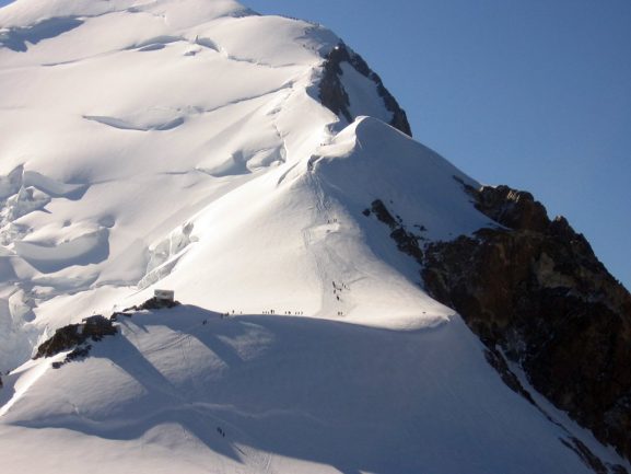 L'arête des Bosses