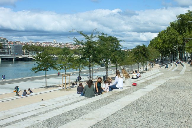 météo quais Rhône Augagneur berges