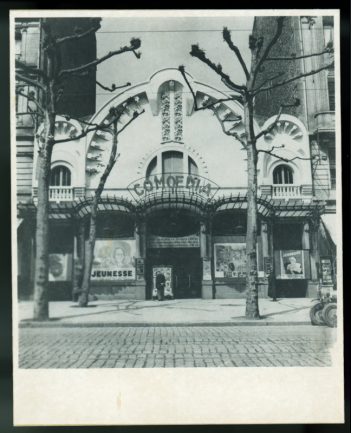 Comœdia ancienne façade cinéma 1922-1924