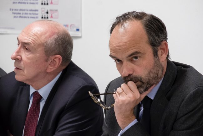 Edouard Philippe et Gérard Collomb