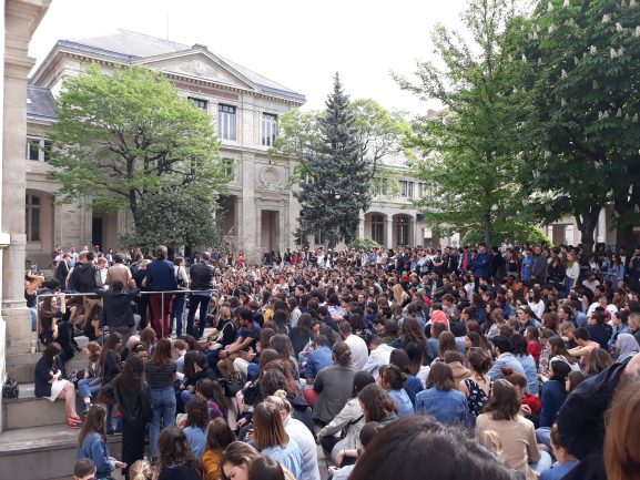 AG à Lyon 2 le 23/04/2018 - © Elie Guckert