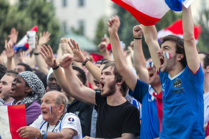 ecran géant foot suporter bellecour