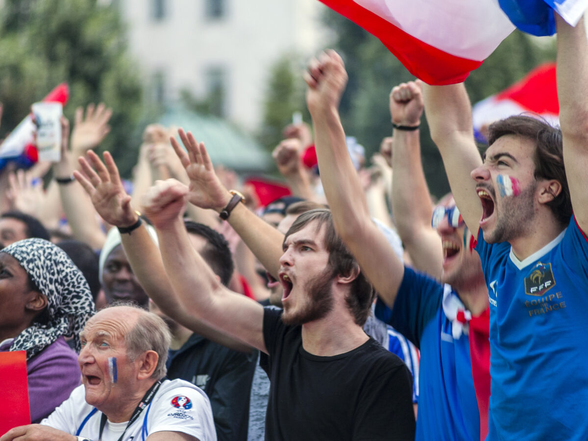 ecran géant foot suporter bellecour