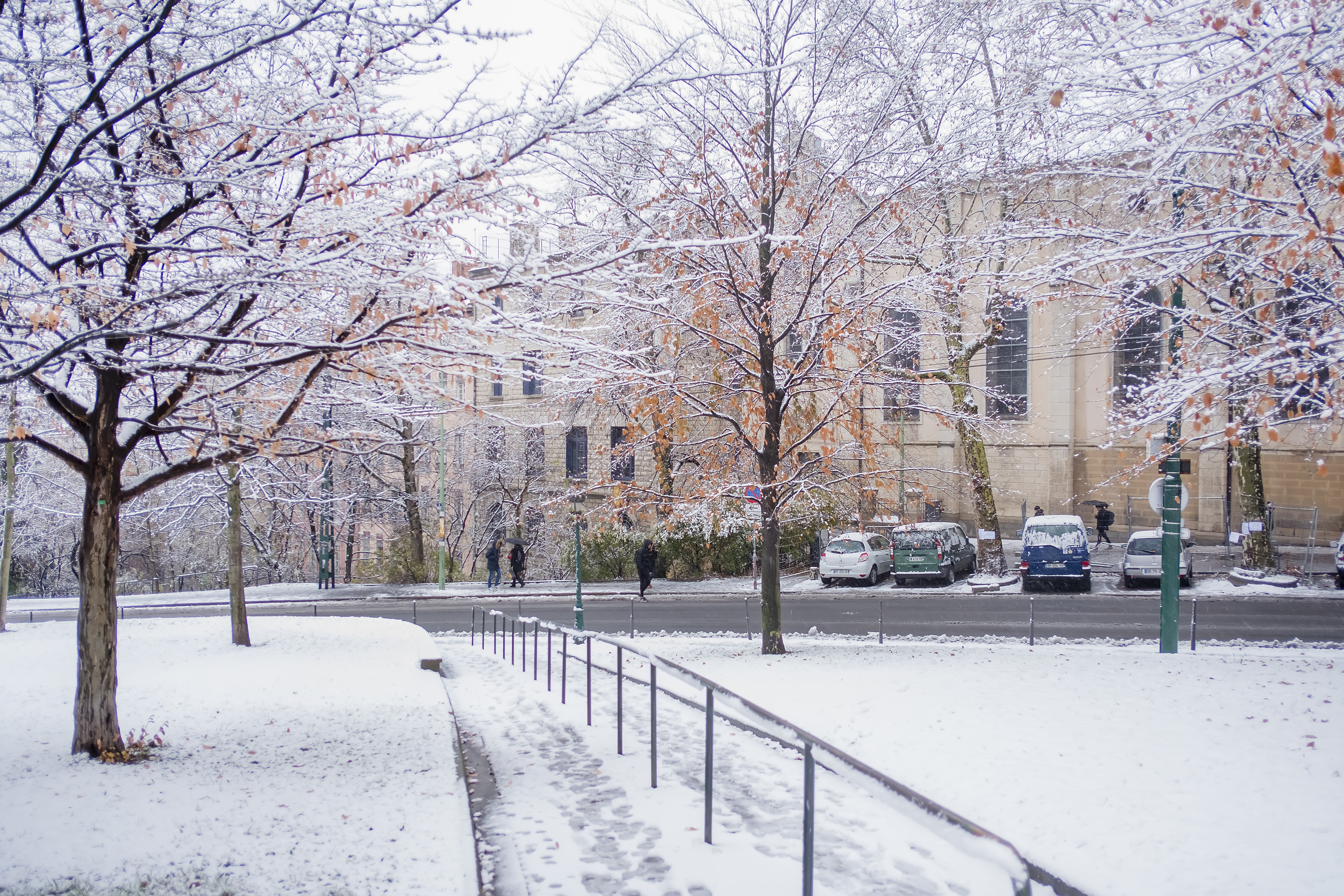 Chutes De Neige Les 12 Departements De La Region En Alerte Jaune Neige Ce Mardi