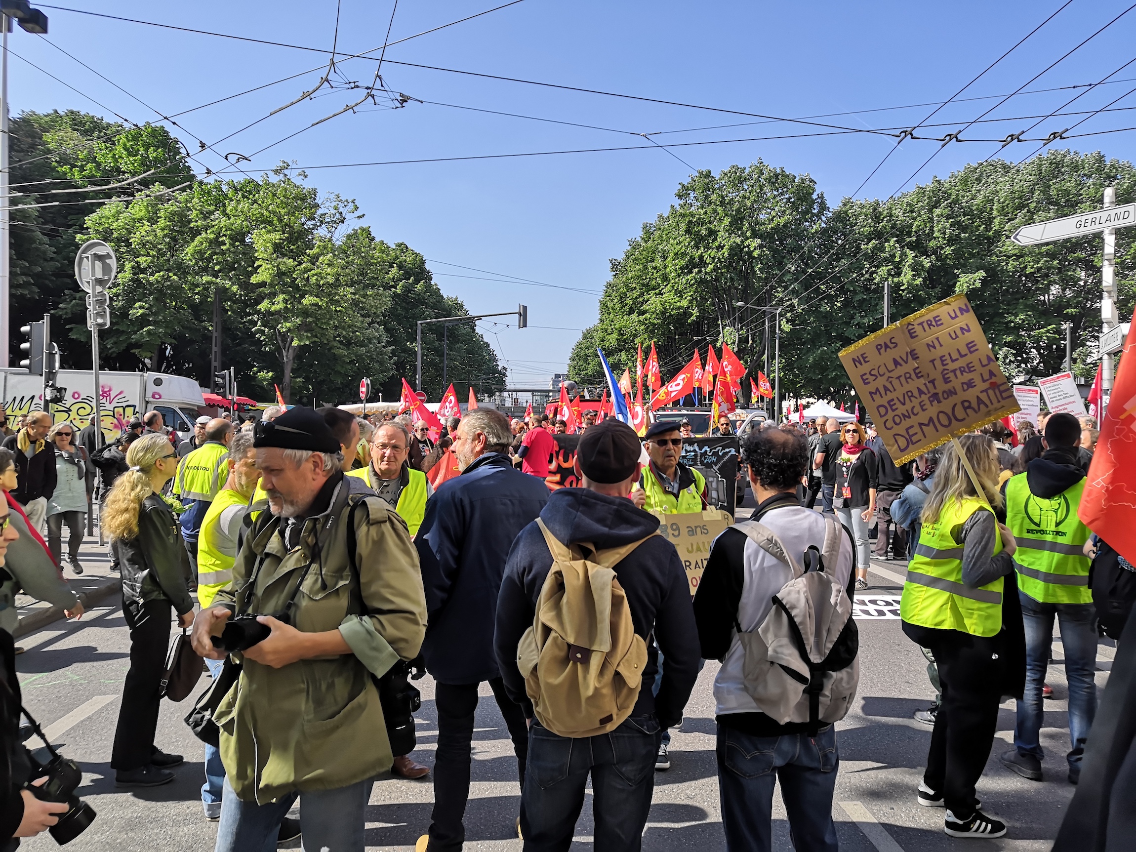 Lyon Les Syndicats Dans La Rue Ce 1er Mai