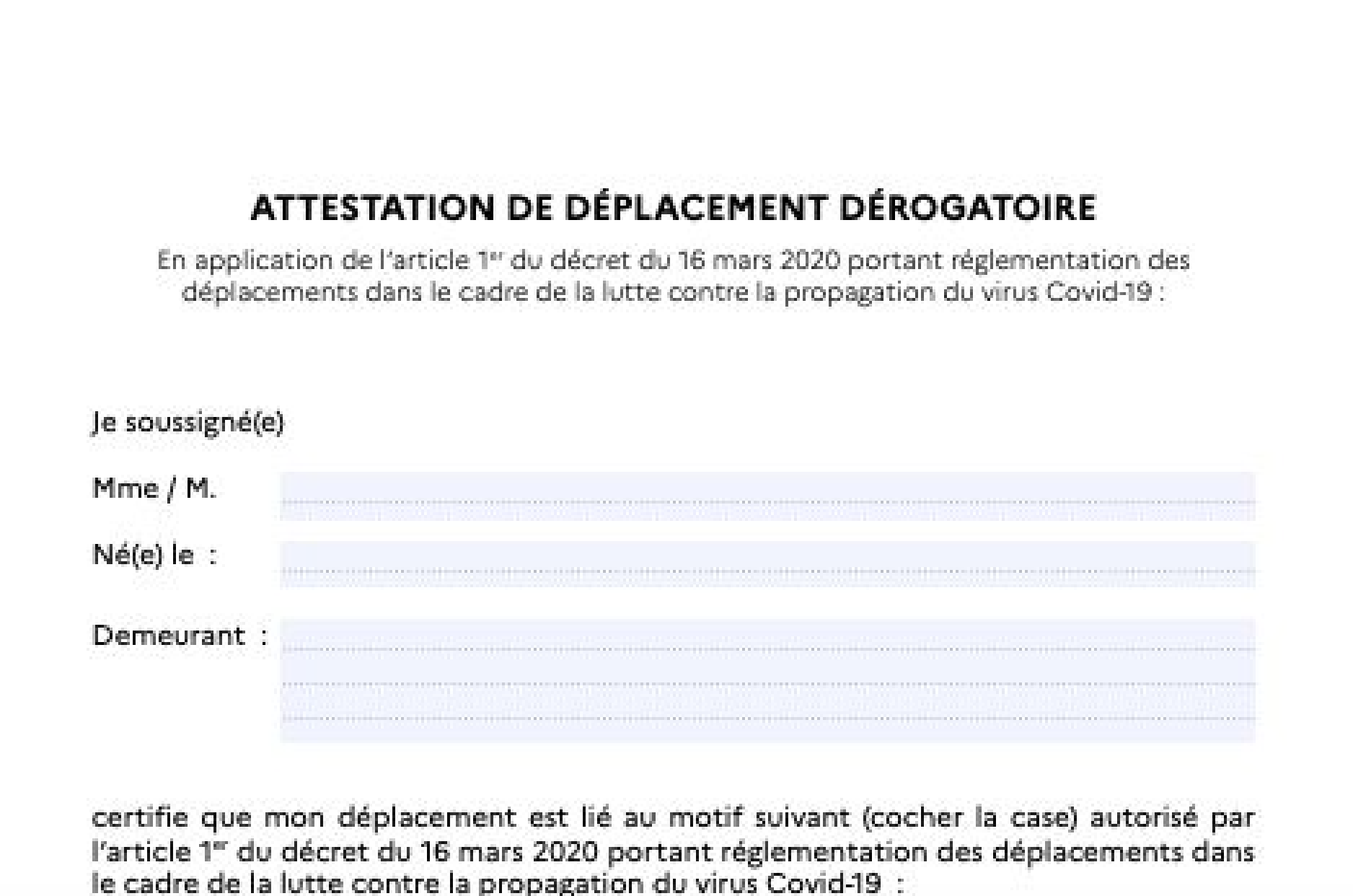 37+ Attestation En Ligne Gratuit Covid