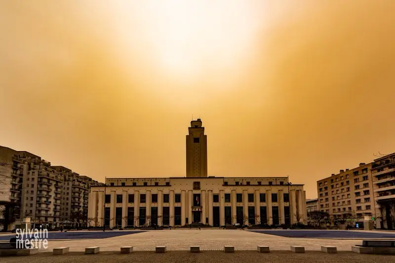 Lyon Le Nuage De Sable Du Sahara A L Origine D Un Pic De Pollution