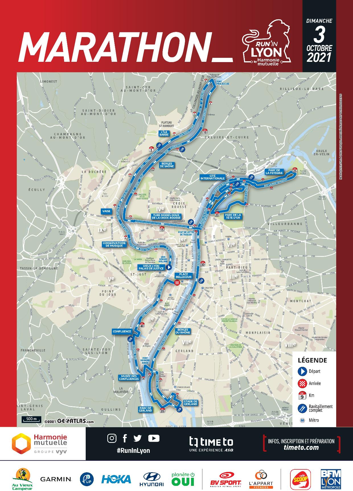 Parcours Marathon Lyon 2024 Calendar Cathee Katerina