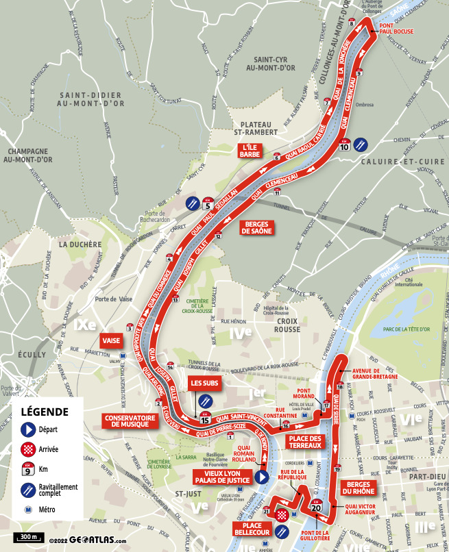 Les quatre parcours du Run in Lyon dévoilés