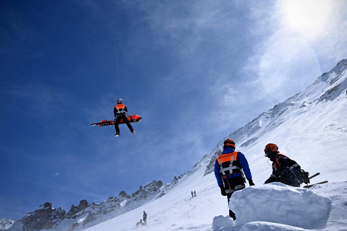 Avalanche PGHM secours en montagne