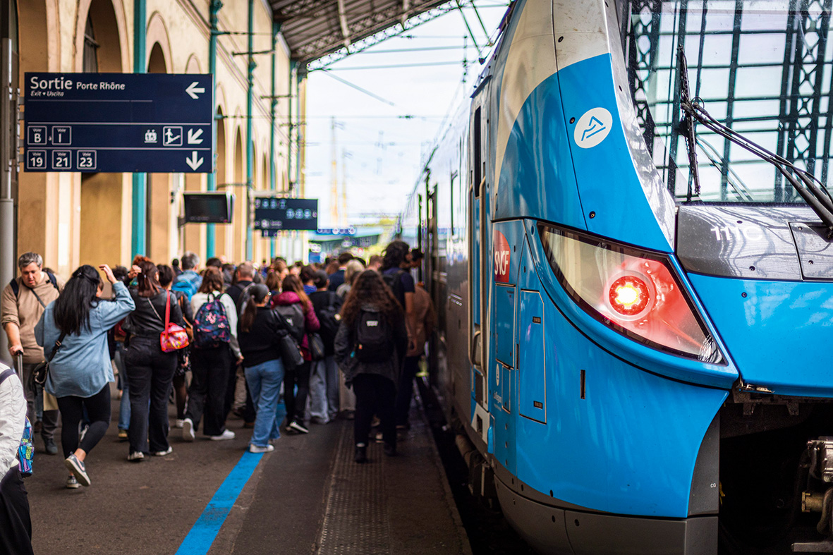 Certaines, comme la ligne Lyon – Paray-le-Monial, comptent même parmi les plus difficiles de France.© MAXPPP