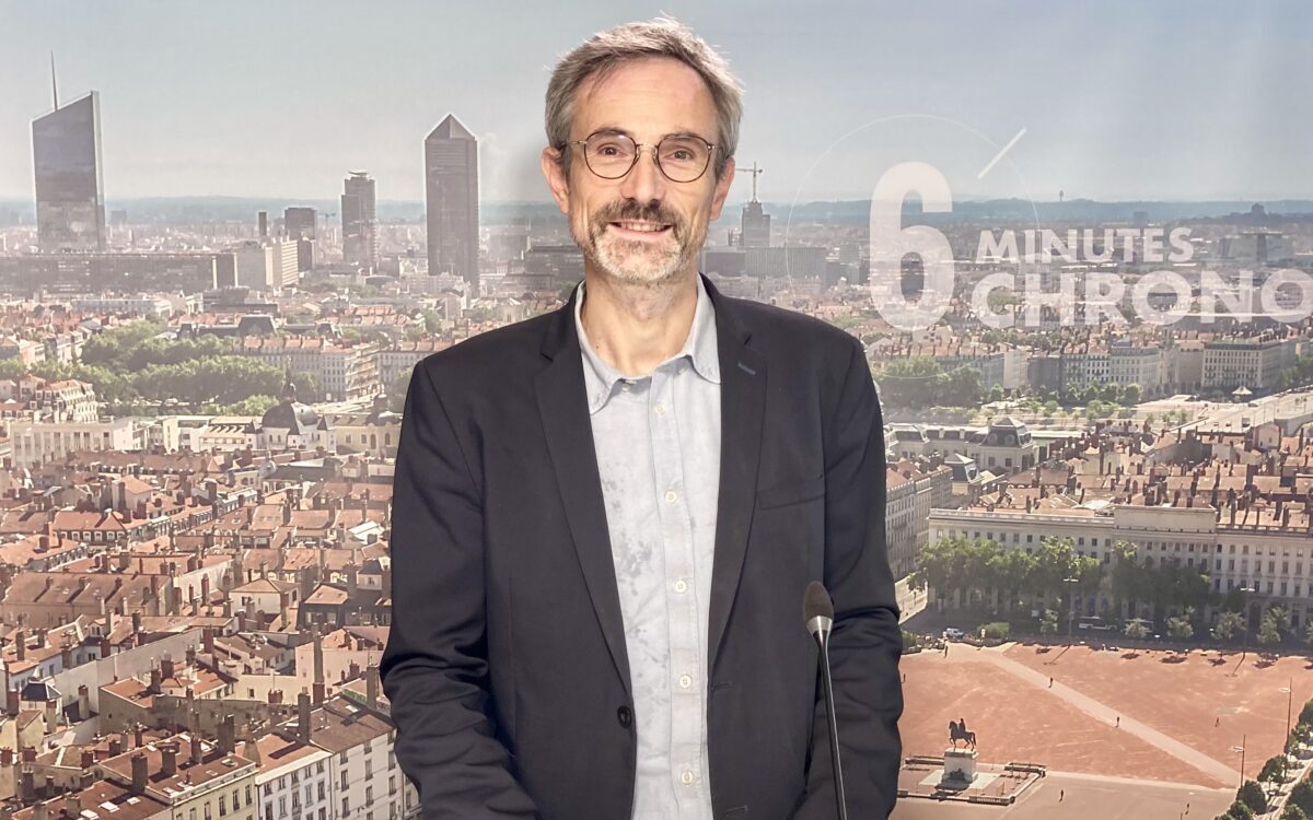 Sylvain Godinot (EELV) est adjoint à la Ville de Lyon en charge de la transition écologique et du patrimoine.