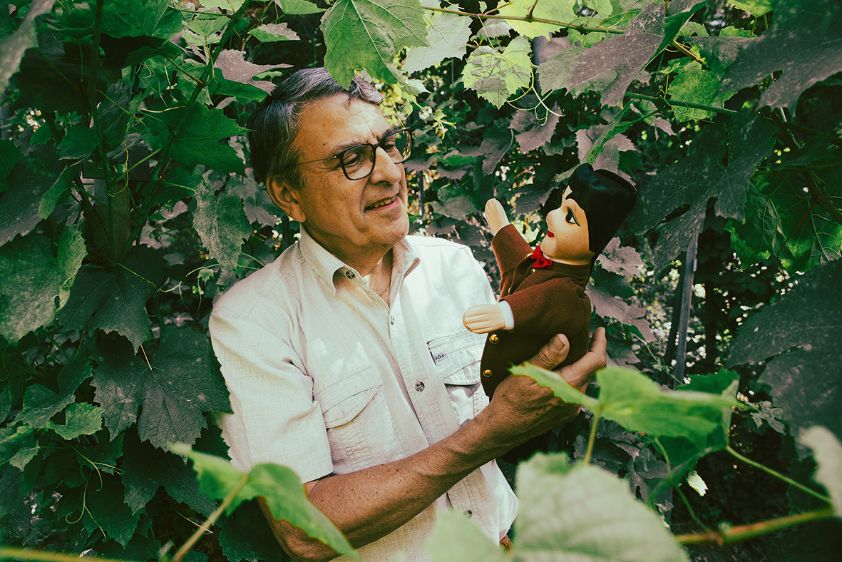 Gérard Truchet, président des Amis de Lyon et de Guignol. @AntoineMerlet