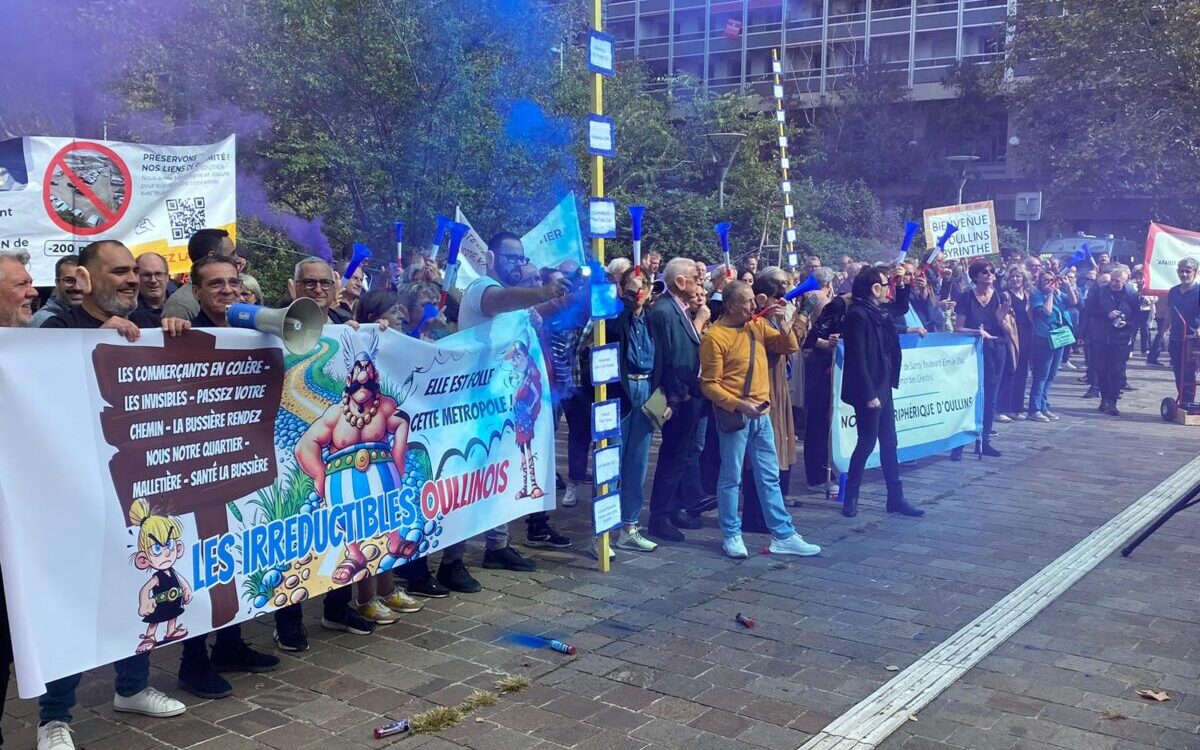 Métropole de Lyon mobilisation collectif Défenseurs de Lyon