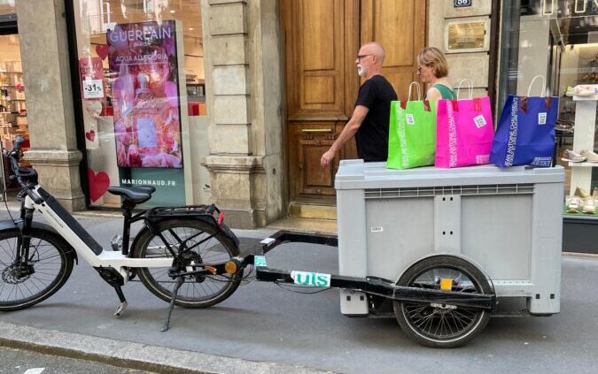 Livraison à vélo