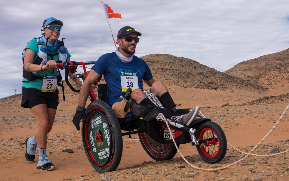 Handi marathon en fauteuil