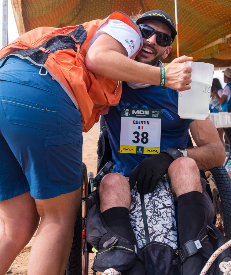 Arrivée du Handi Marathon