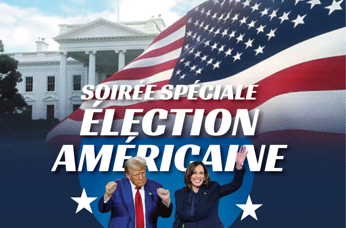 Affiche de la soirée élection américaine 2024