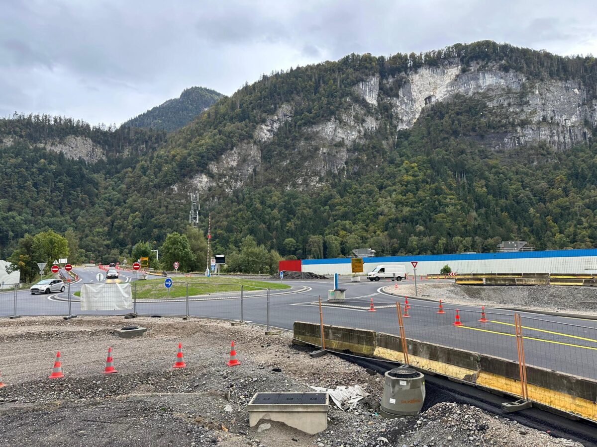 quartier de la Maladière à Cluses, en Haute-Savoie