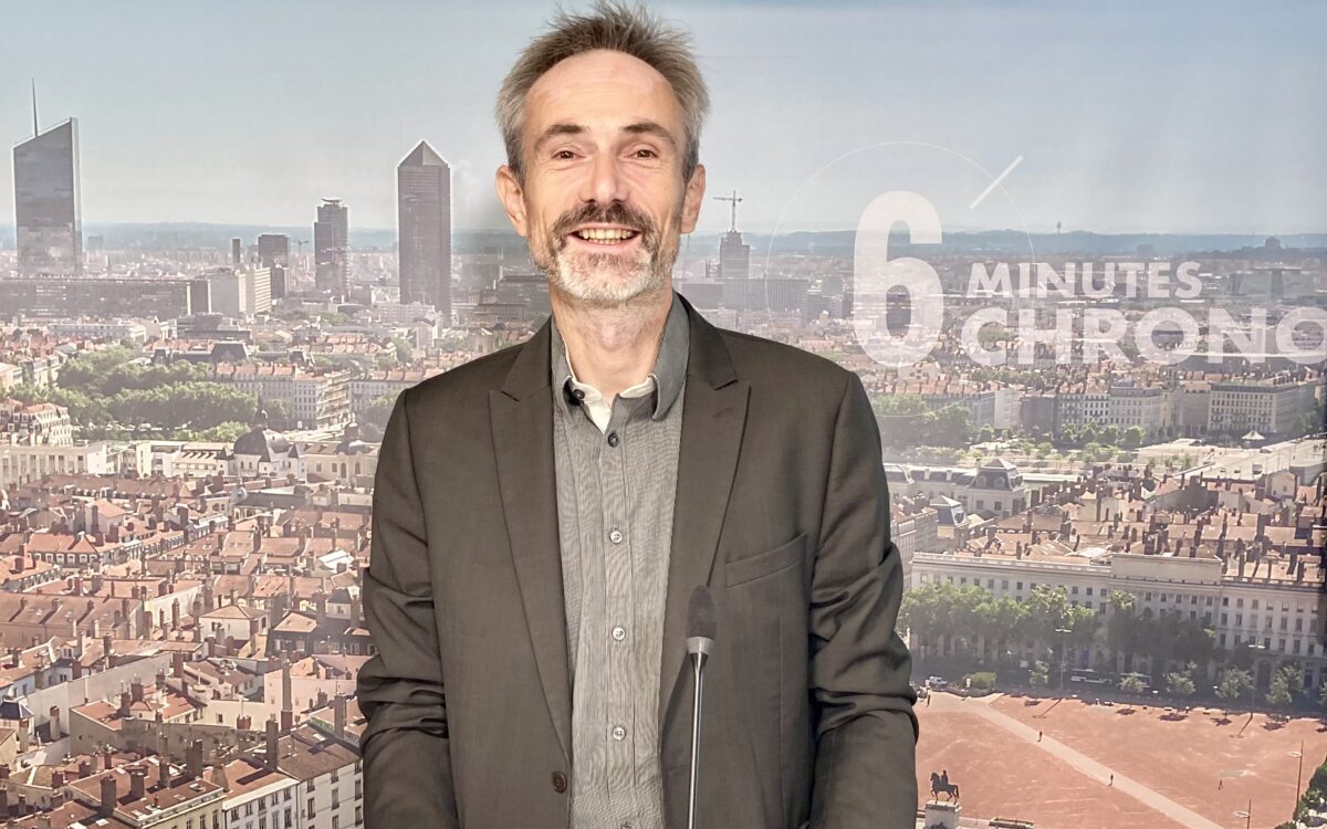 Sylvain Godinot est adjoint à la ville de Lyon à la transition écologique et patrimoine