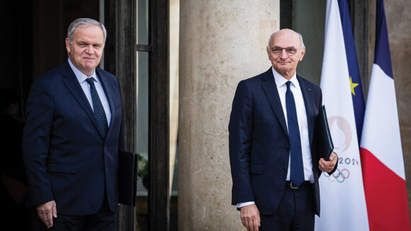 François-Noël Buffet et Didier Migaud © AFP