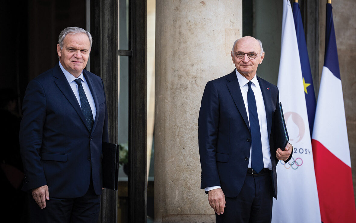 François-Noël Buffet et Didier Migaud © AFP