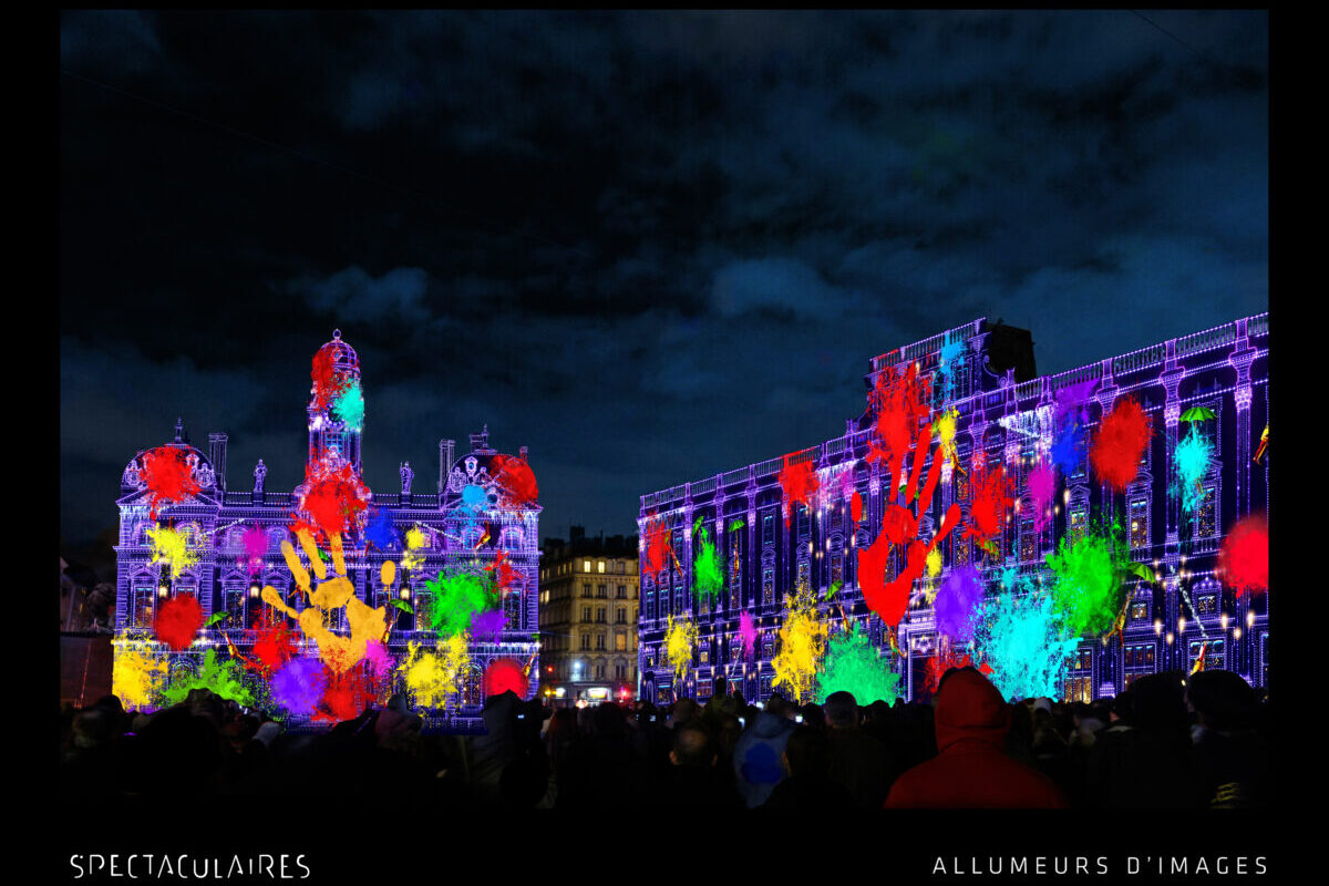 fête des lumières 2024 place terreaux lyon