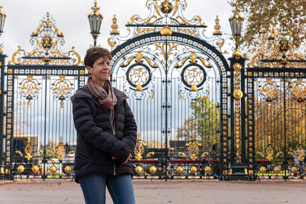 Aline Cénédèse est membre de l’association Projet animaux zoopolis (Paz) qui défend la cause des animaux partout en France. © William Pham