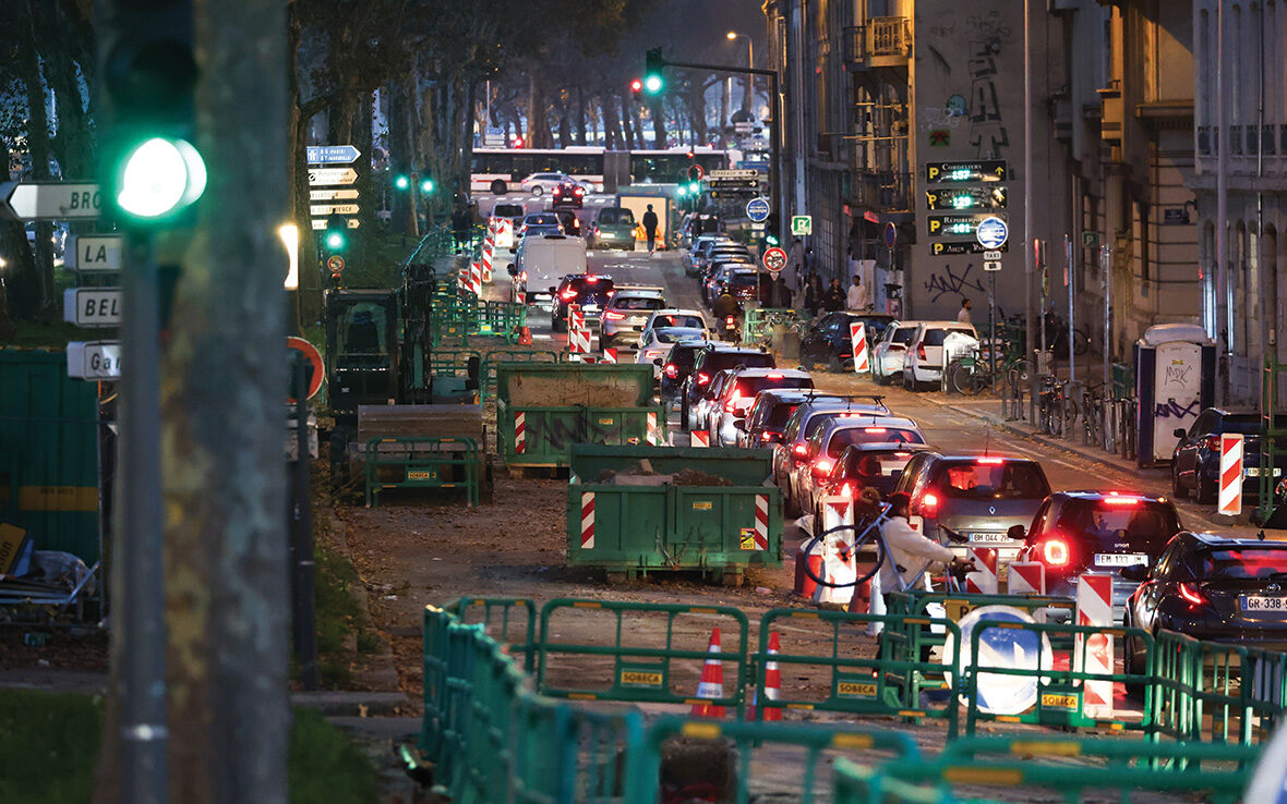 Des travaux sur la rive droite du Rhône © Antoine Merlet