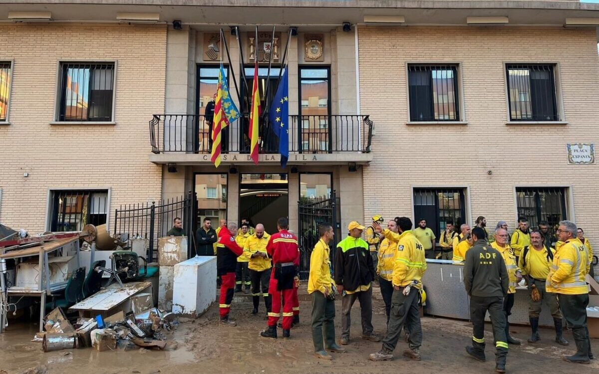 Secouristes du GIPS de Villeurbanne en Espagne