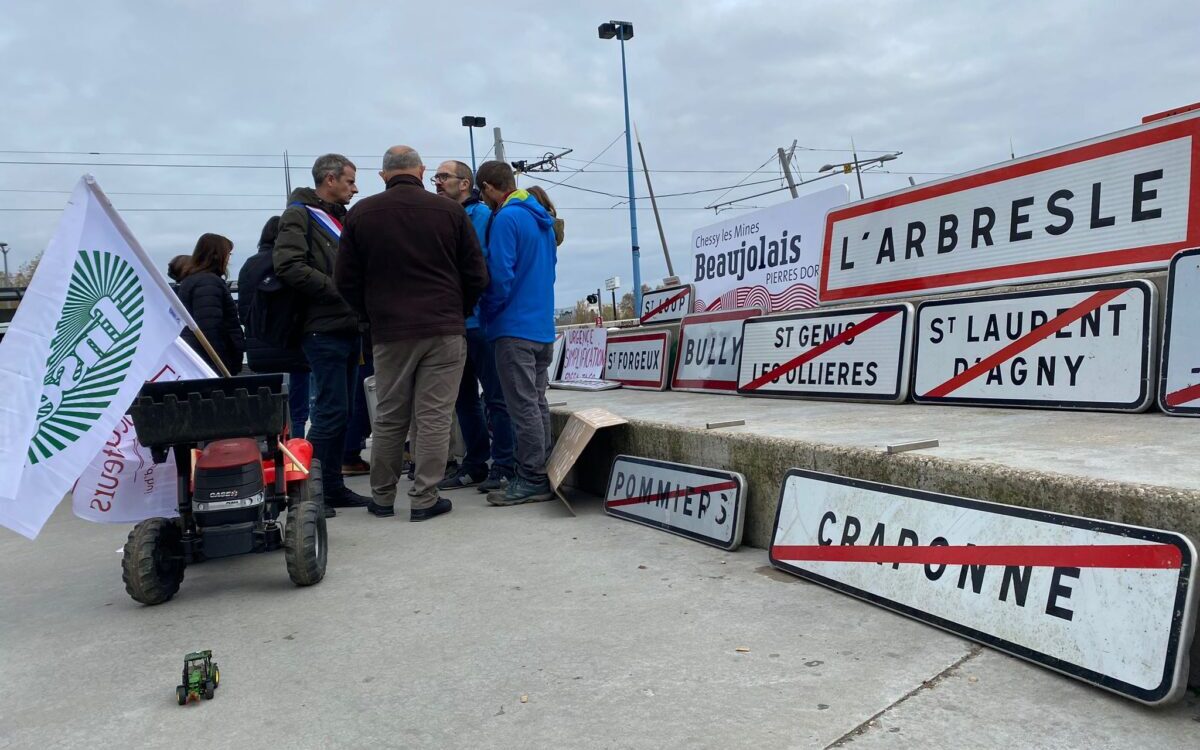 mobilisation agriculteurs Lyon